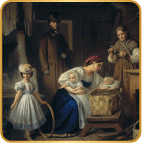 Венинг К. Б. «Кормилица навещает своего ребенка».