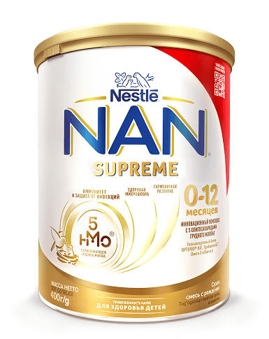 Сухая смесь с рождения Nan Supreme