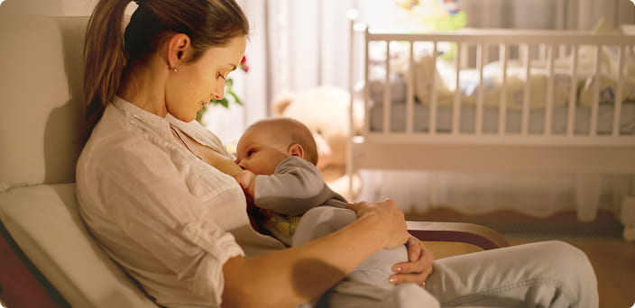 мама с ребенком